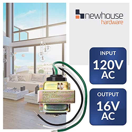 Newhouse Hardware 16TR Doorbell Transformer, Wired 16V/10VA, Assorted - Image 3