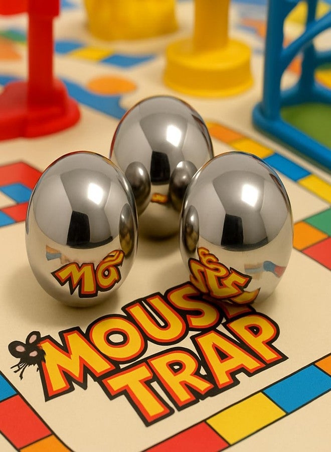 BC Precision 3 Mouse Trap Game Replacement Metal Steel Balls - Image 3