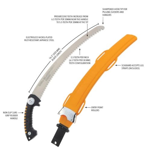 Silky Professional Series SUGOI Curved Hand Saw 420mm XL Teeth (390-42) - Image 4