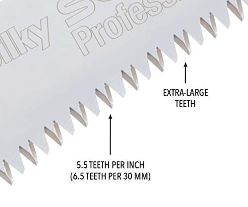 Silky Professional Series SUGOI Curved Hand Saw 420mm XL Teeth (390-42) - Image 5