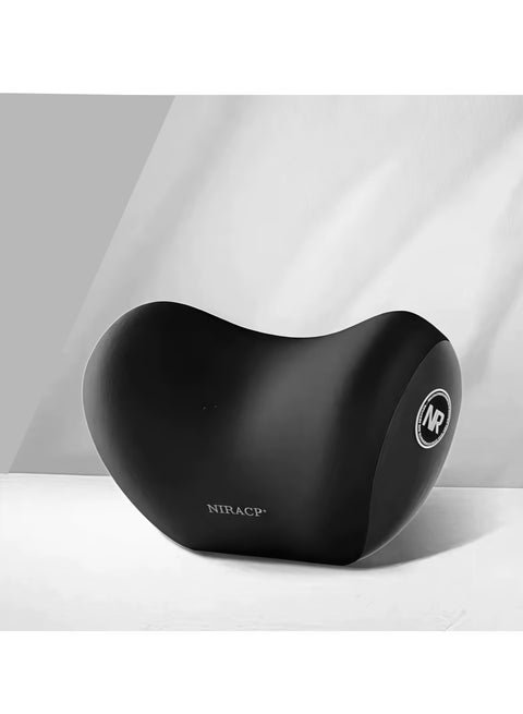 Car Seat Headrest Neck Pillow Memory Foam Ergonomic Design Universal Car Seat Muscle Pain & Tension Relief Black