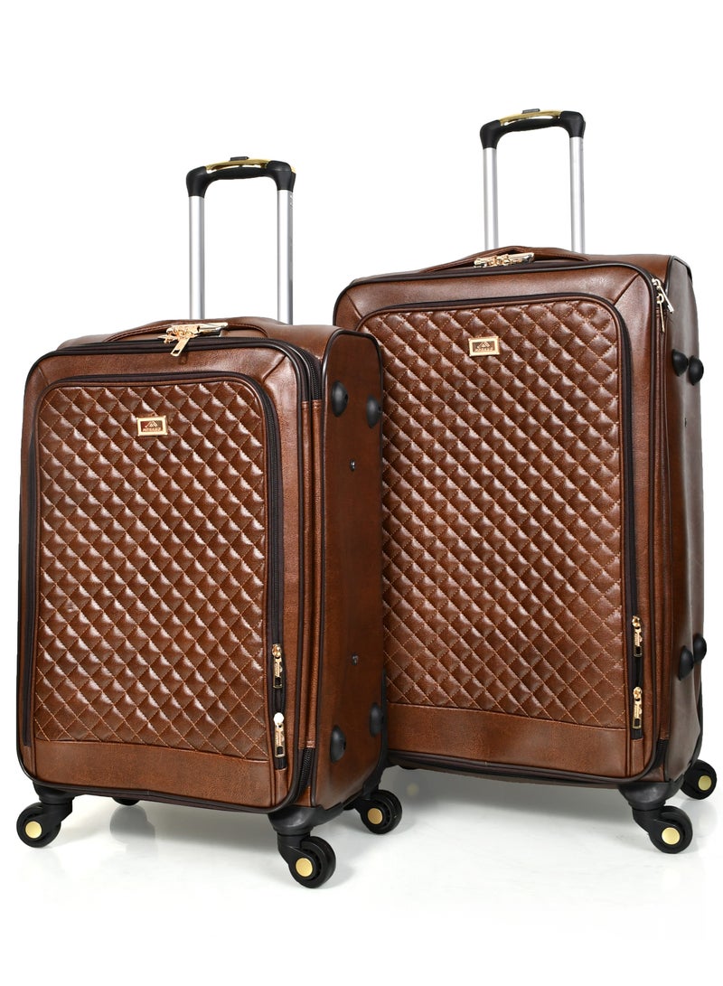 Morano leather Travel Bags set of 3 Pieces Size 28/24/20 inches - Image 3
