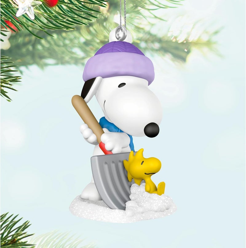 Hallmark Keepsake 1" Mini Christmas Ornament 2025, Peanuts Winter Fun with Snoopy, Gifts for Peanuts Fans - Image 3