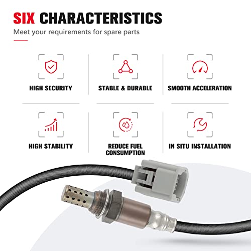 QIJIAUTO O2 Oxygen Sensor Downstream 234-4329 Compatible with for Mazda 2 2011-2014 for Mazda 3 2004-2009 - Image 5