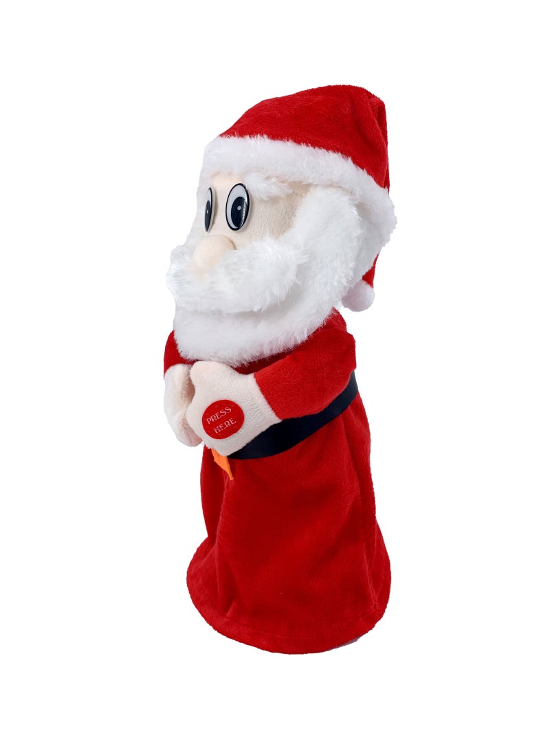 Party Magic Turning and Dancing Santa 12x30cm - Image 2