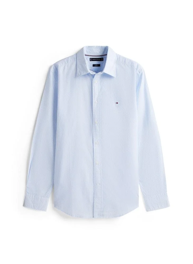 تومي هيلفيغر Logo Long Sleeve Shirt