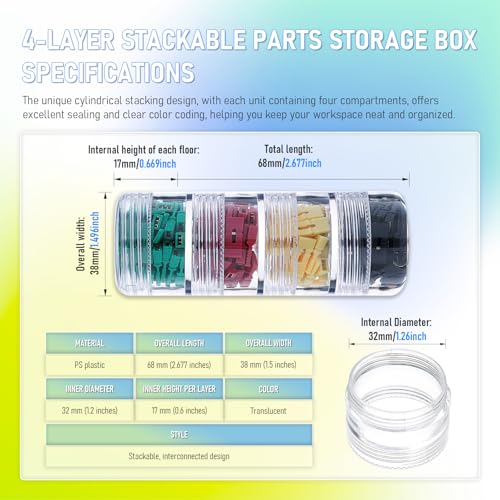 CQRobot 200 Pieces Standard Computer Jumper Caps with Handle Pin Shunt Short Circuit 2-Pin Connector (Shunts). Suitable for Arduino Raspberry Pi PCB PC DVD HDD Motherboard Shorting and Other Items. - Image 3