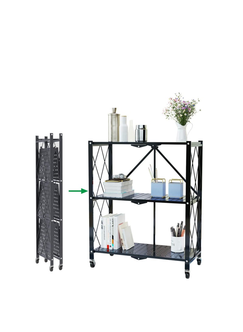 RollsTimi  2-Tier Rack Black 122x9x39cm  - Image 3