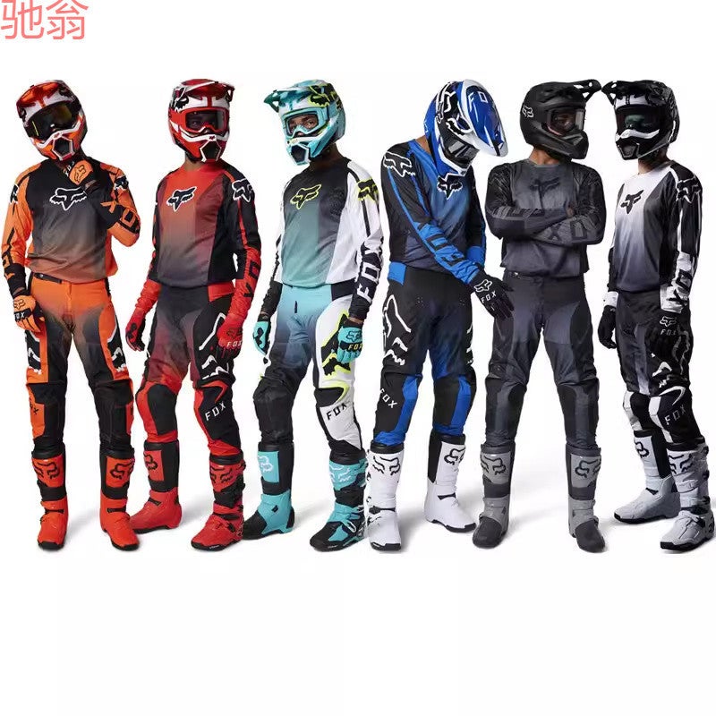 R9T Off-Road Motorcycle Suit Racing Suit Downhill Suit Motorcycle Suit Outdoor Sports Cycling Equipment Men And Women Speed - Image 2