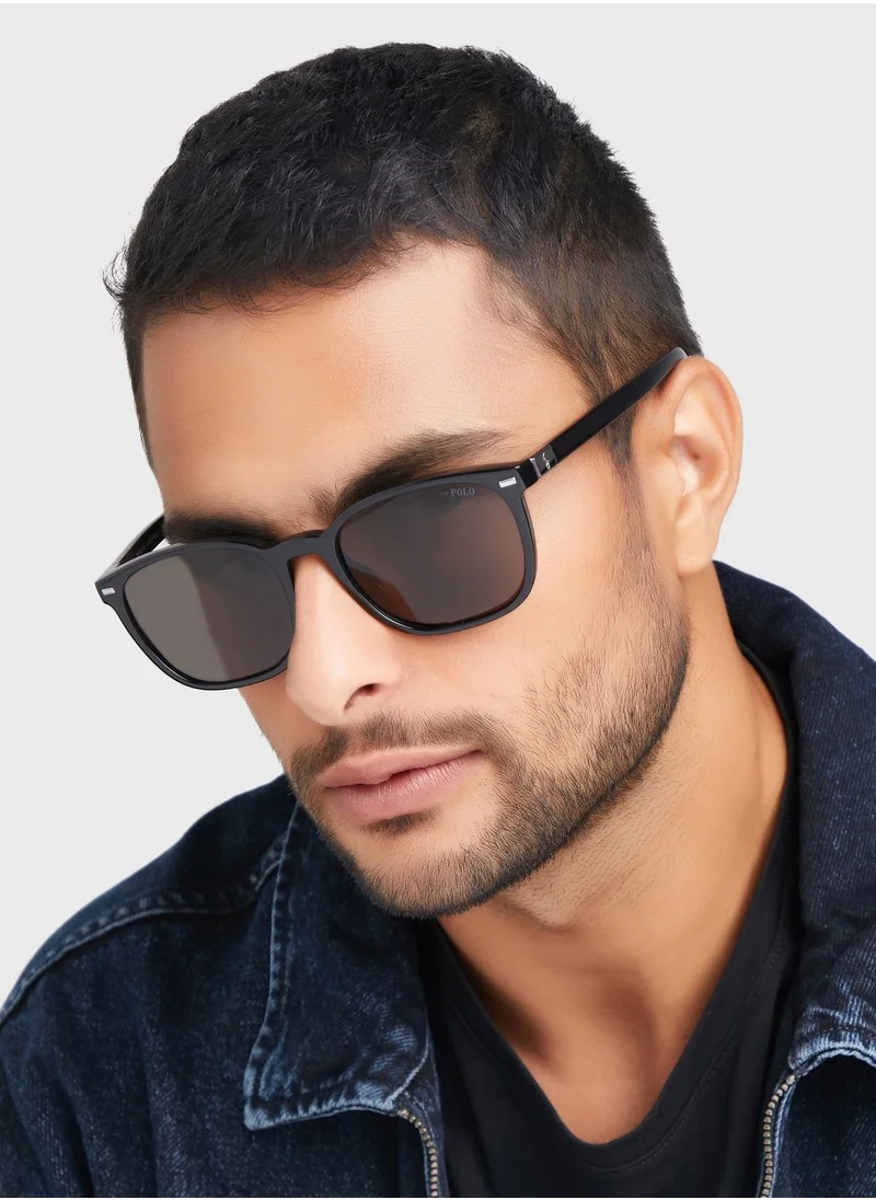 POLO RALPH LAUREN 0Ph4208U Round Sunglasses