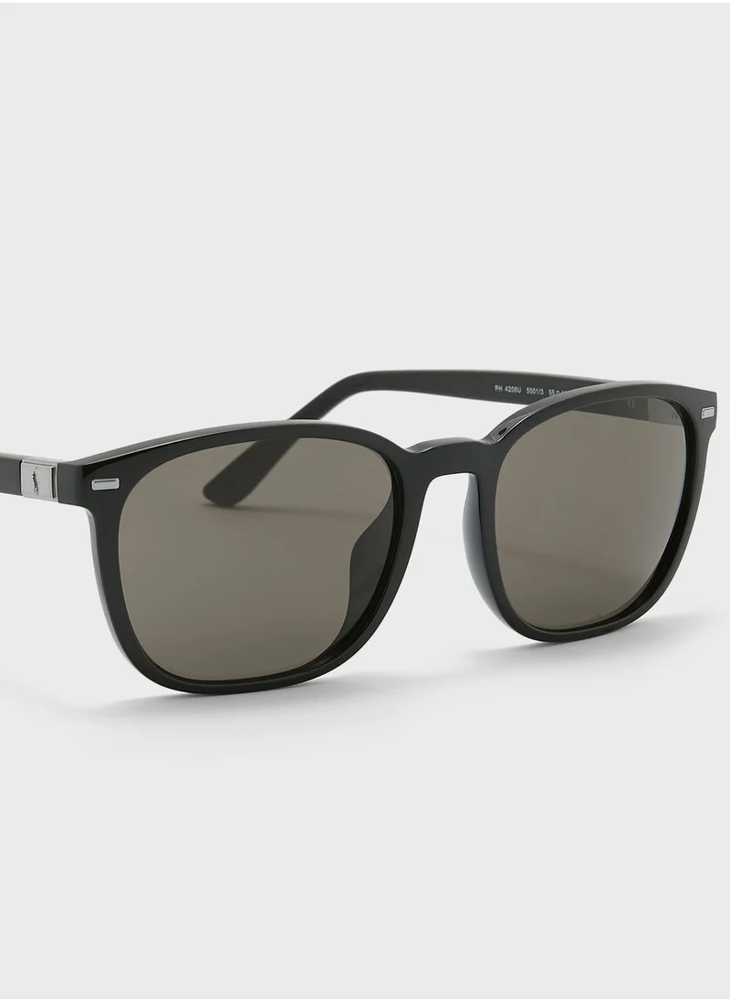 POLO RALPH LAUREN 0Ph4208U Round Sunglasses