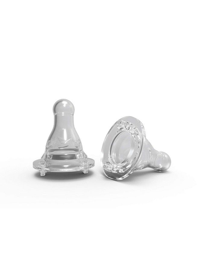 AVIMA Baby Silicone Nipples For Standard Neck Bottles Fast Flow 6 Months+ (Set Of 6) - Image 3