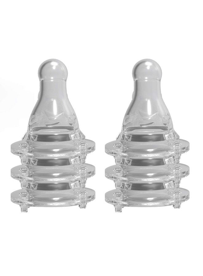 AVIMA Baby Silicone Nipples For Standard Neck Bottles Fast Flow 6 Months+ (Set Of 6) - Image 1