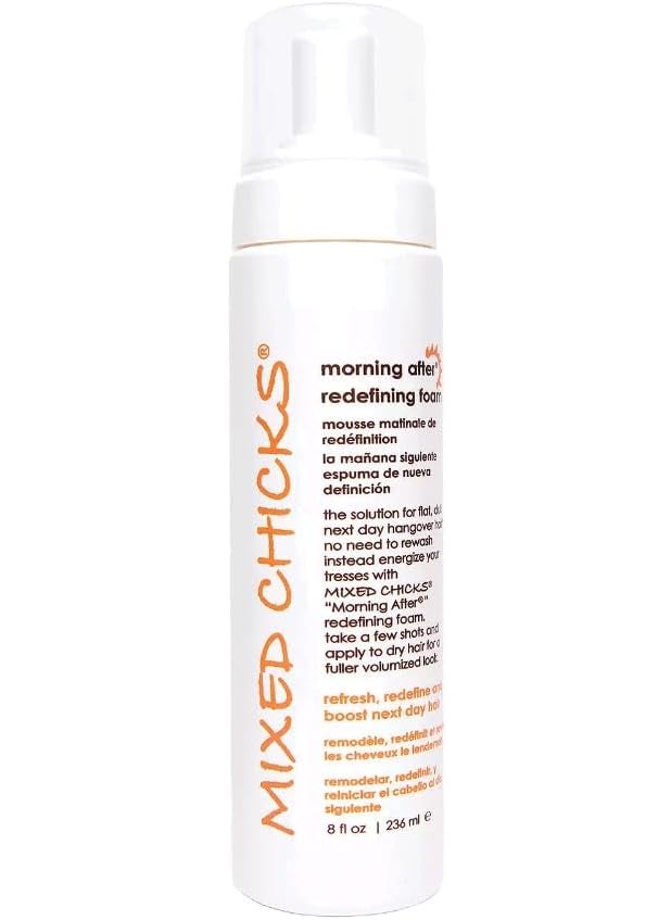 Mixed Chicks Mixed Chicks Morning After Redefining Hair Foam, 8 fl.oz. / 236ml 