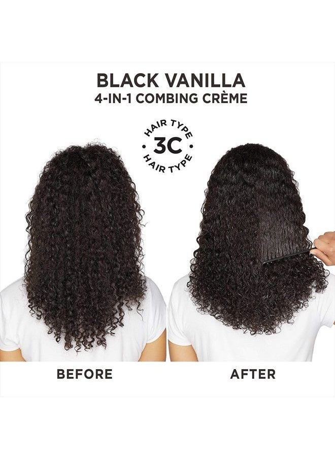Carol's Daughter - Black Vanilla Moisture & Shine 4 in 1 Combing Creme for Dry Hair and Dull Hair, with Sweet Almond Oil and Vanilla Fruit Extract, Hair Detangler, 8 fl oz - Image 1