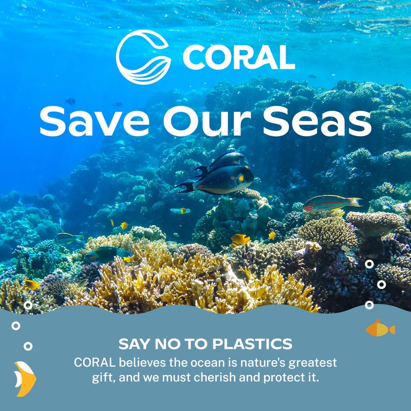 Coral CORAL Light Brown 100% Compostable Knives - 120 Heavy Duty No Plastic Knives (7.0 inch) - Break-Resistant with Smooth Edges  Ocean Friendly Alternative to Plastic Silverware - Biodegradable & Disposable Knives  - Image 1