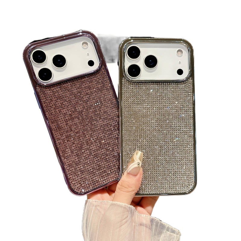 Protective Case | Shockproof Cover for iPhone 14 / 14 Plus / 14 Pro / 14 Pro Max | Shockproof | Desert Gold Crystal - Image 2