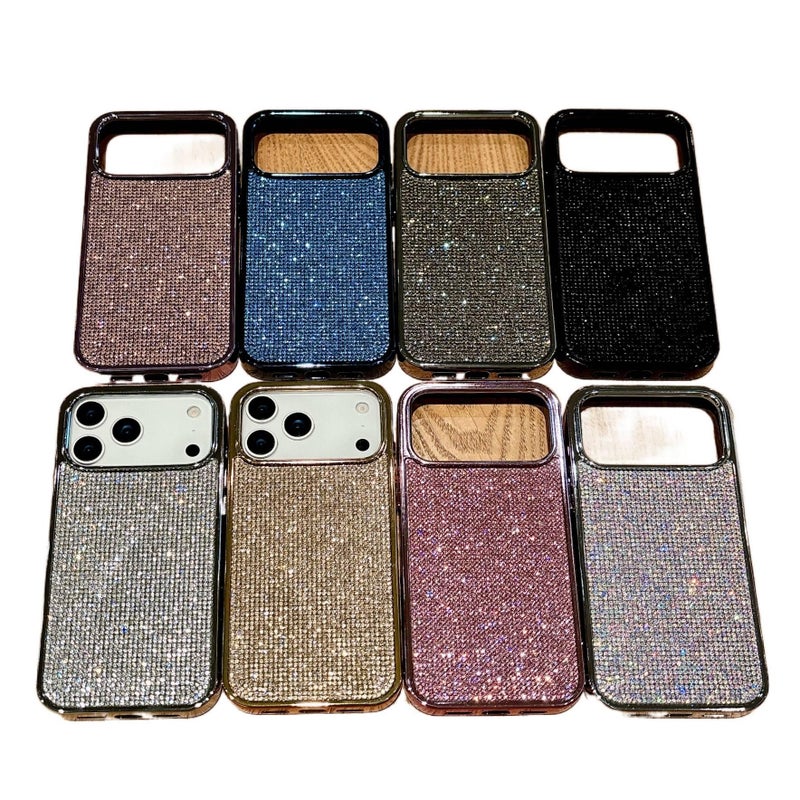 Protective Case | Shockproof Cover for iPhone 14 / 14 Plus / 14 Pro / 14 Pro Max | Shockproof | Desert Gold Crystal - Image 5