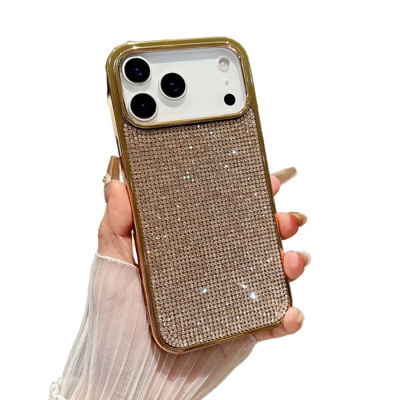 Protective Case | Shockproof Cover for iPhone 14 / 14 Plus / 14 Pro / 14 Pro Max | Shockproof | Desert Gold Crystal - Image 3