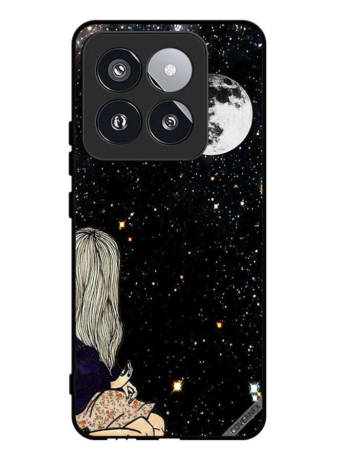Covernex Protective Case Cover For Xiaomi 14 Pro Looking To Moon - Image 1