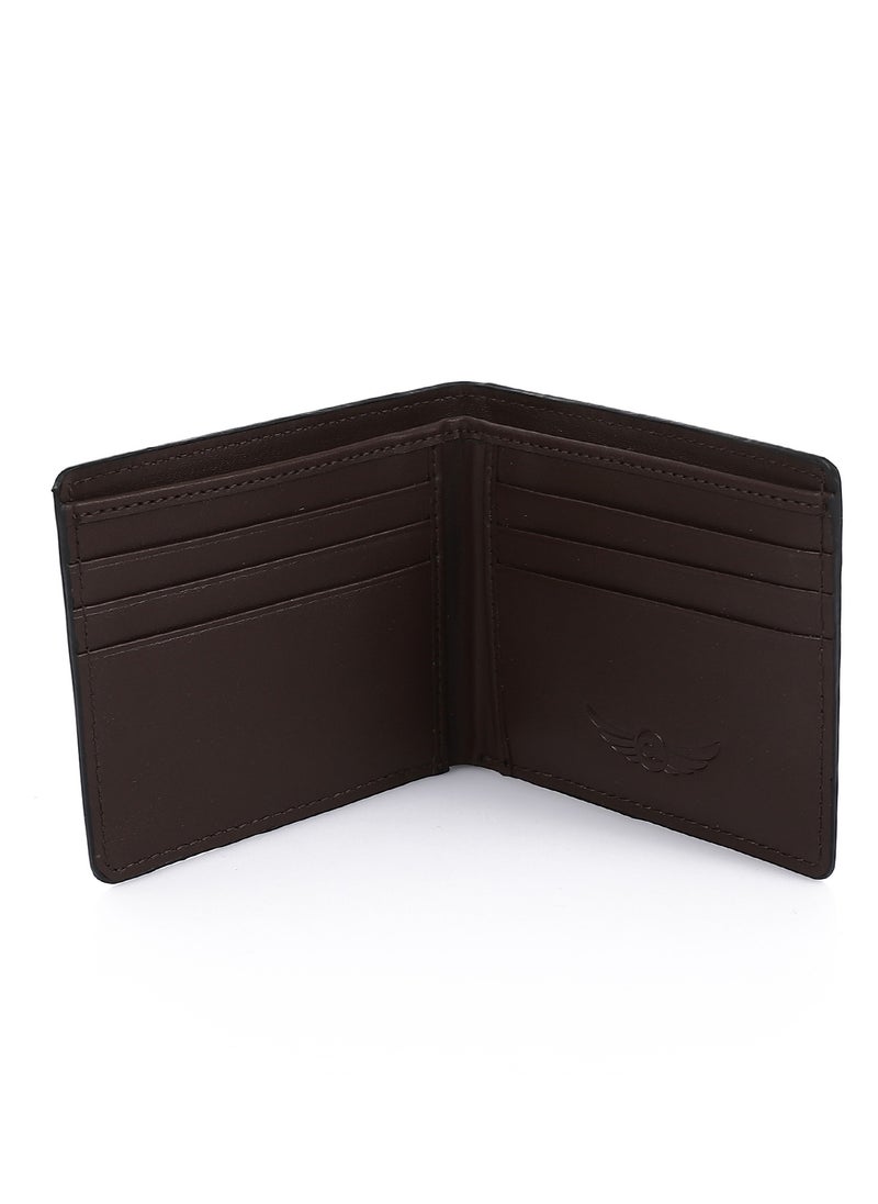 Crossland CROSSLAND Genuine Leather Slim Bifold Wallet for Men, Separate Card Holder Integrated 8 ID Slots, RFID Blocking Technology  - Image 4
