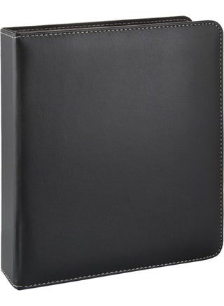 A5 SMALL SIZE Artificial Leather Elite Document Presentation Folder with 4 Rings 250 Sheets Capacity Black SUITABLE ONLY FOR A5 SIZE DOCUMENTS!!! - pzsku/Z70EBCFA5009CED9C24ECZ/45/_/1725723064/7e294f61-d923-4887-8f5f-3a7ecf99bc52