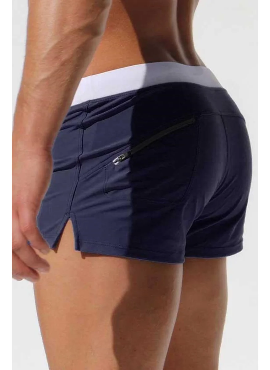 انجلسين Men's Navy Blue Shorts