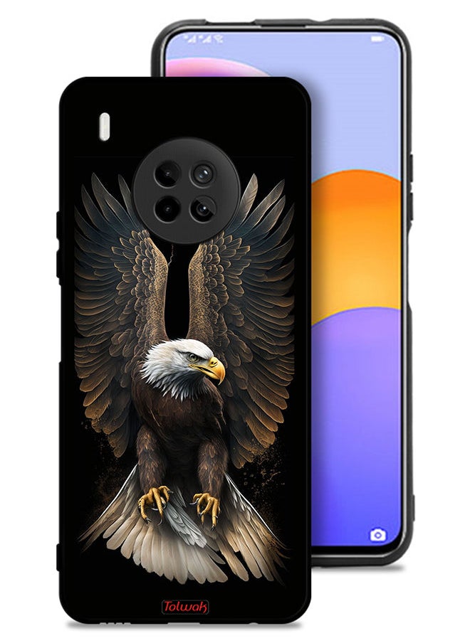 Tolwak Huawei Y9a Protective Case Cover Eagle Spread Wings  - Image 1