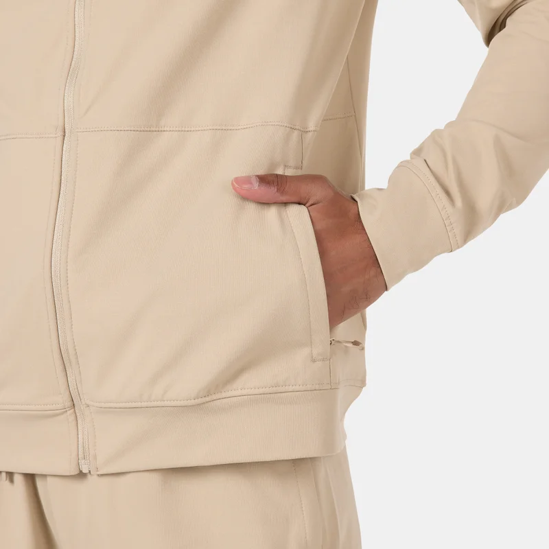 Sun and Sand Sports Beige Men's Track Jacket for Men | Best Price UAE
