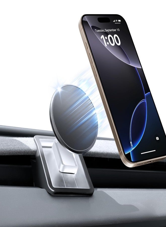 ANKEWAY Phone Mount for Tesla Model 3 Highland Model Y Juniper 2025, Magnetic Phone Holder for Tesla Model 3 Model Y Accessories 2025, Easy Installation for MagSafe, Compatible with iPhone 16 15 14 13 12 - Image 1