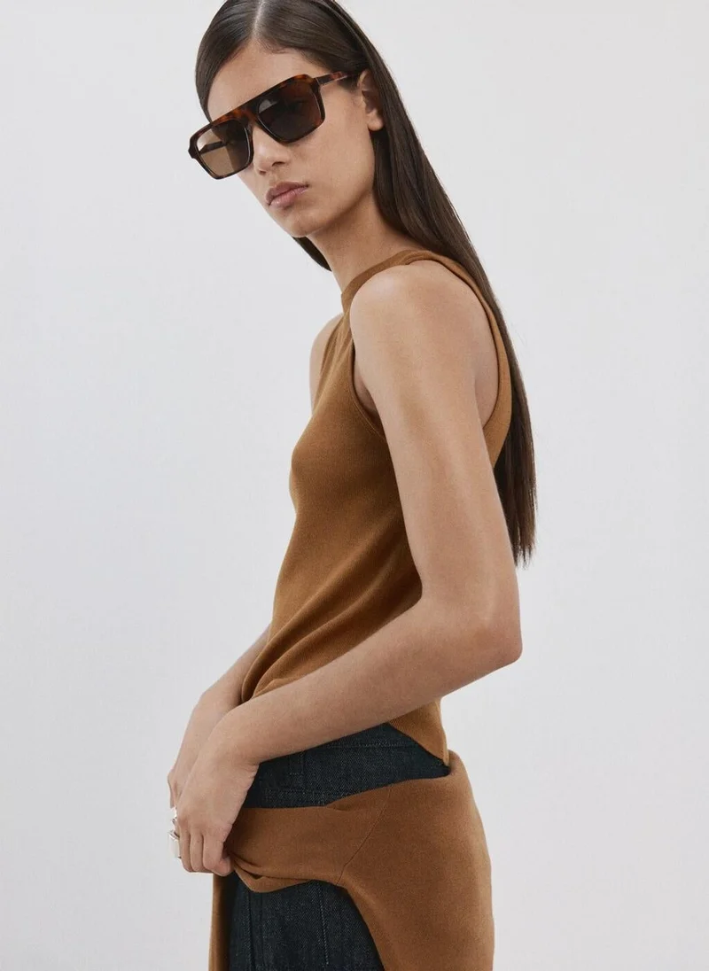 MANGO  Fine-knit top for Women | Best Price UAE