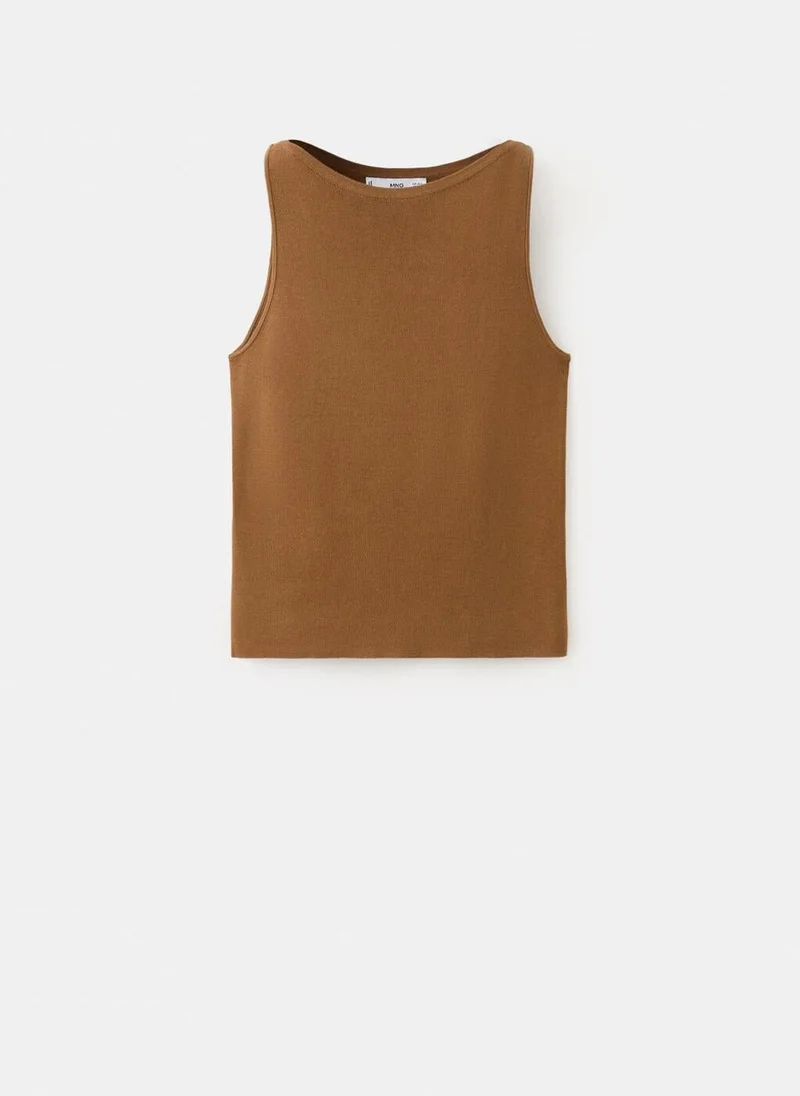 MANGO  Fine-knit top for Women | Best Price UAE