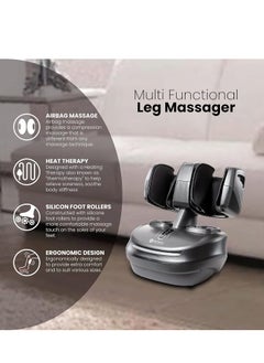 ZEITAKU ZEITAKU LECAFU 2-in-1 Detachable Foot Massager for Improve Blood Circulation and Pain Relief with Heat Massage, Vibration and Shiatsu Therapy to use on Feet, Calf, Arms, Legs, Knees and Shins at Home  - Image 5