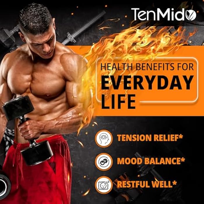 Tenmido Lemon Balm Tincture 2500mg - Herbal Extract Liquid Supplement | Alcohol-Free, Vegan, Non-GMO - 30ml 1 Fl Oz - Image 5
