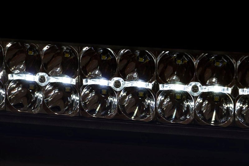 Rough Country 30" Dual Row Curved LED Light Bar with White DRL - 300W, 27000 Lumen CREE LED, Spot Flood Combo Beam for Off-Road Truck, Jeep, UTV - Image 2