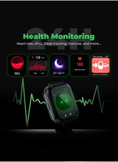 BLACK SHARK GT Neo smart watch for women and men 2.02 inch TFT screen with answer and make calls, IP68 waterproof heart rate blood oxygen sleep tracker more than 120 sports modes  - Image 2