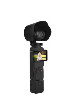 Lens Hood Sunshade Cover for DJI OSMO Pocket 3 Anti-Glare Protective Cover Hard Plastic Lens Hood for DJI Osmo Pocket 3 Gimbal Guard Lens Shield Cap Camera Accessories