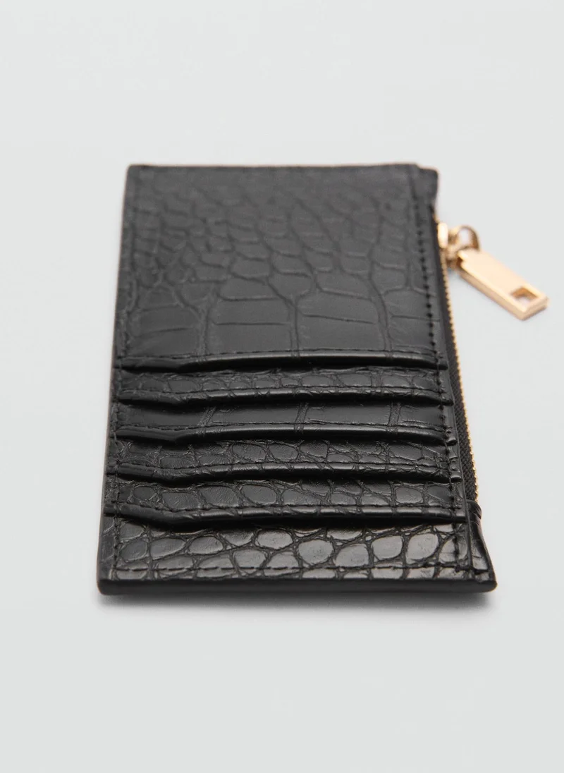 مانجو Crocodile Effect Cardholder