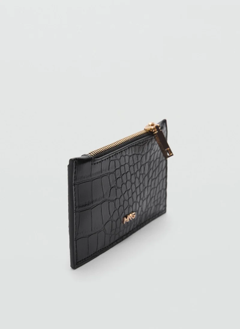 مانجو Crocodile Effect Cardholder