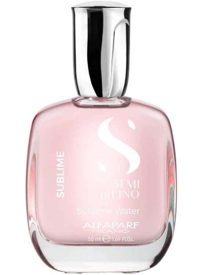 Alfaparf Milano Semi Di Lino Sublime Water 50 Ml- Scented Mist for Hair and Body - Provides Shine and Protection - Professional Salon Quality - 1.69 Fl Oz