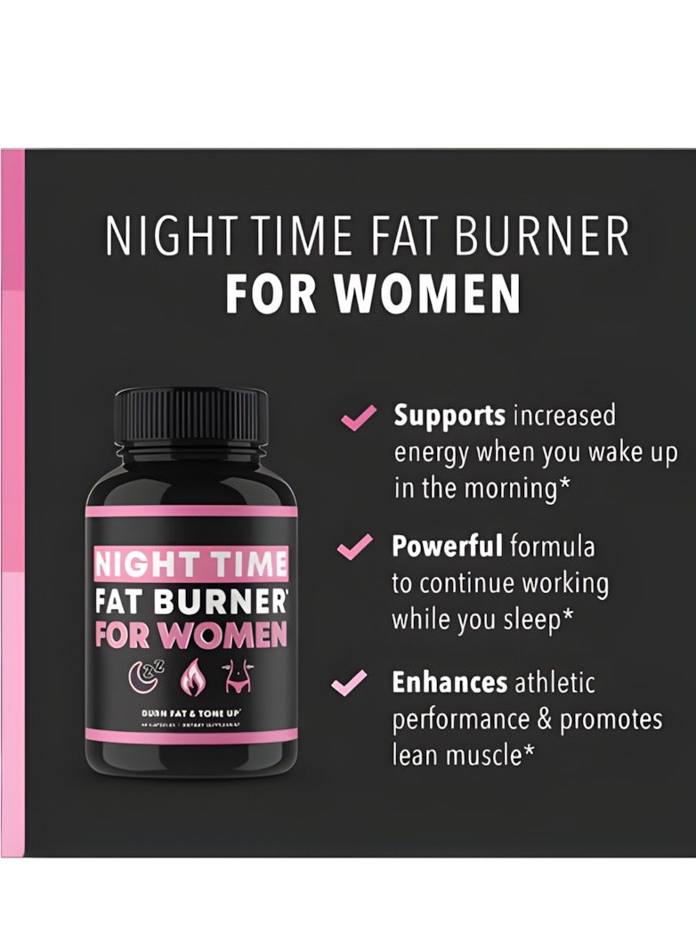 Ocean حارق الدهون للنساء، كبسولات فقدان الوزن، حرق الدهون وشد الجسم، مكمل غذائي 60 كبسولة - Image 5