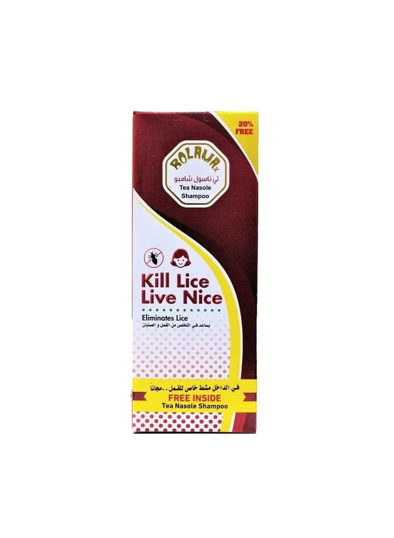 Anti-lice shampoo 210ml red