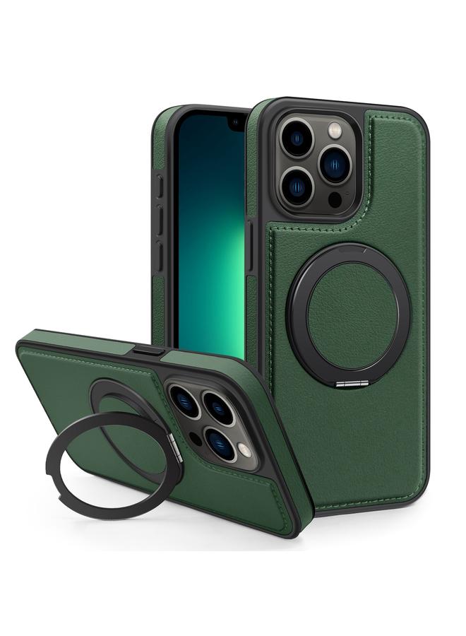 Zaboon Case For iPhone 13 Pro Max Yashi 360 Degree Rotating MagSafe Bracket Phone Case - Image 1