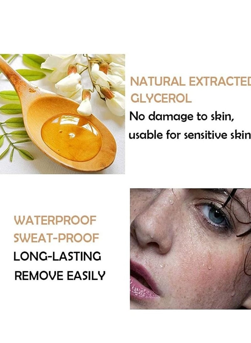 pudaier Fake Freckle Pen, Faux Freckles Temporary Tattoo Freckles Phreckles Marker Pencil Makeup, Fake Freckle Pen Makeup Set Long Lasting Waterproof - Image 3