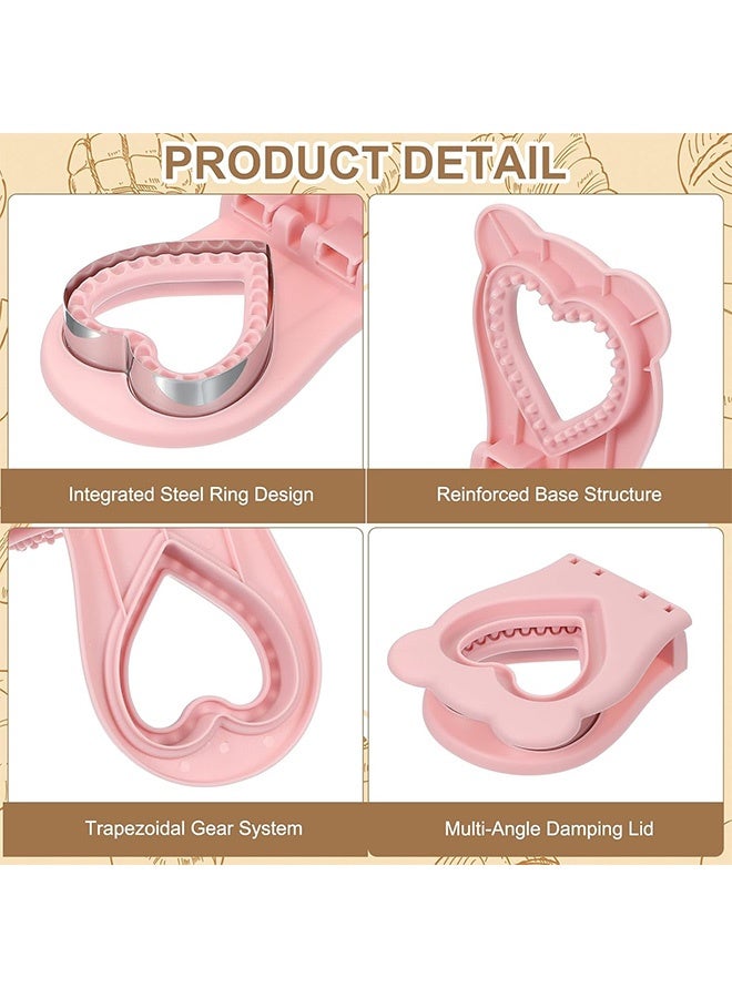 كوانتوم آلة صنع الشطيرة آلة صنع الشطيرة آلة قطع الشطيرة آلة تقطيع الشطيرة آلة صنع الشطيرة آلة قطع الشطيرة آلة تقطيع الشطيرة آلة قطع الشطيرة آلة تقطيع الشطيرة آلة ختم الخبز آلة قطع الكعكة (الوردي) - Image 3