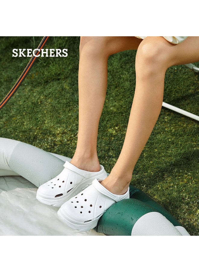 Skechers Women's Summer Perforated Sandals, Bubble Shoes, Breathable Thick-soled Platform Shoes, Outdoor Beach Shoes With Comfortable Cushioning - Image 4