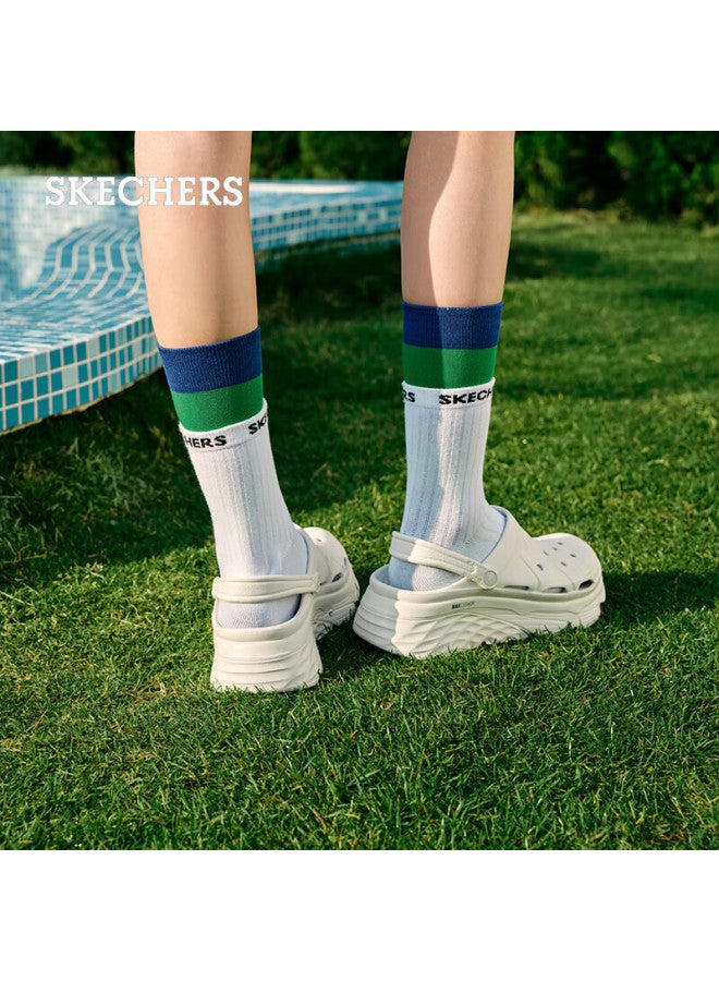 Skechers Women's Summer Perforated Sandals, Bubble Shoes, Breathable Thick-soled Platform Shoes, Outdoor Beach Shoes With Comfortable Cushioning - Image 3