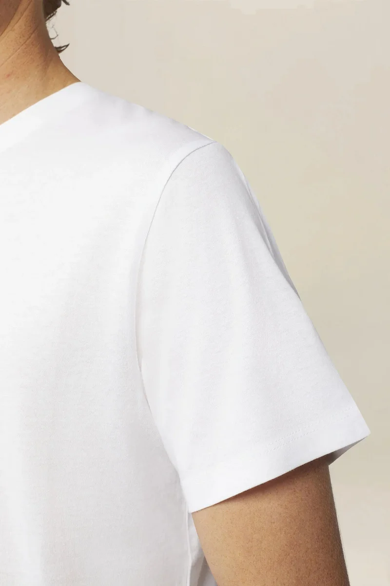 Doppelganger White Men's regular fit 100% cotton jersey T-shirt - White for Men | Best Price UAE