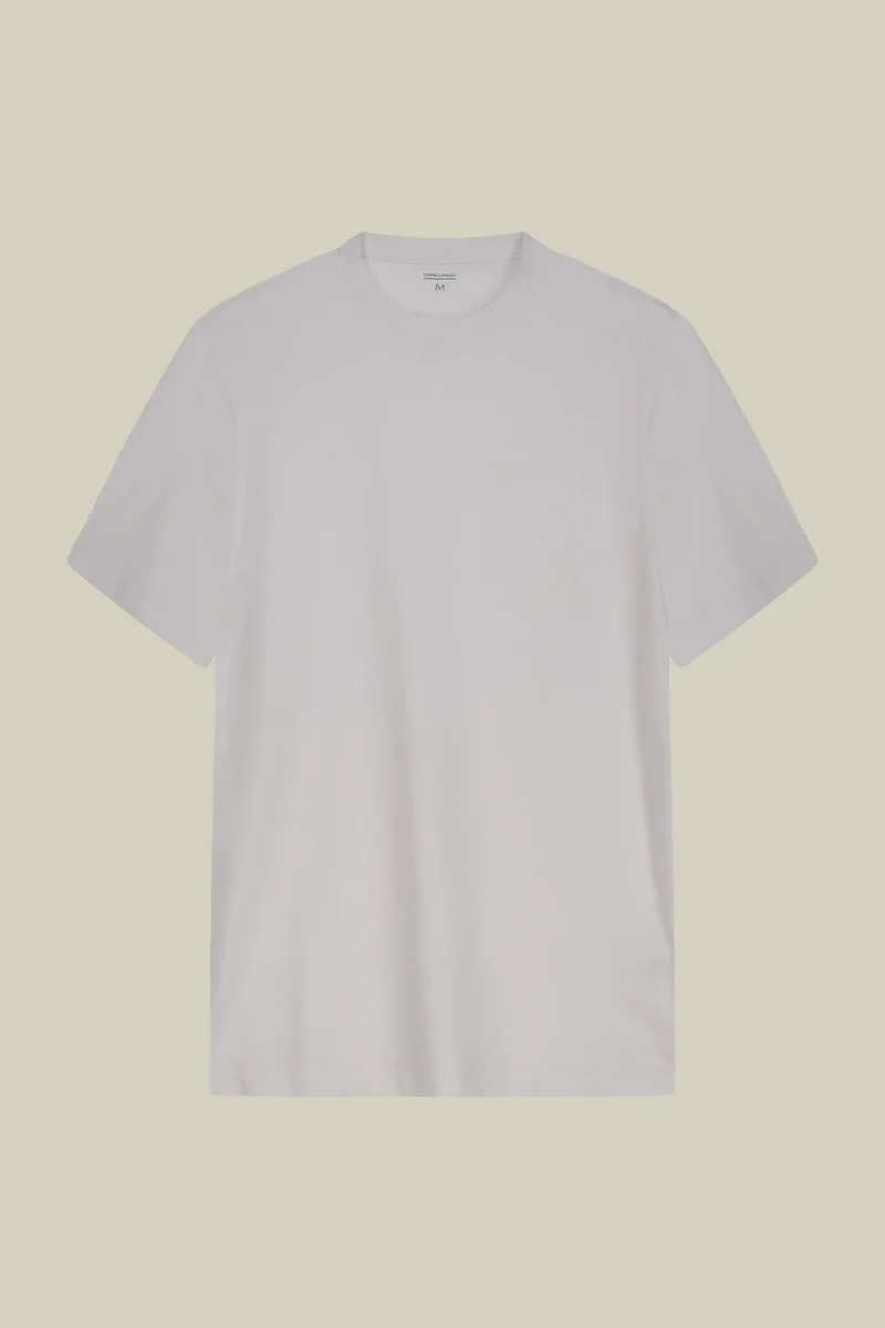 Doppelganger White Men's regular fit 100% cotton jersey T-shirt - White for Men | Best Price UAE