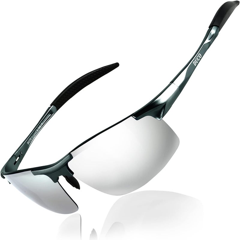 Duco Mens Sports Polarized Sunglasses UV Protection Sunglasses for Men 8177s - Image 1